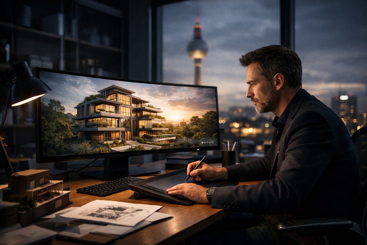 Suchen Sie eine 3D Visualisierung Agentur für Berlin oder München?